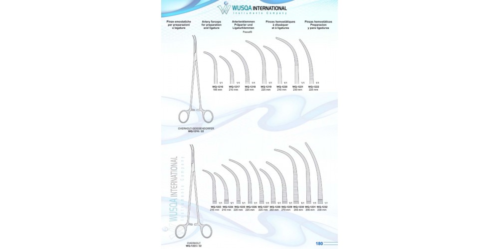 Artery Forceps for Preparation Ligature